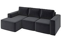 Угловой ортопедический диван раскладной с спальным местом 150х200 см Hugo Хьюго Sofyno