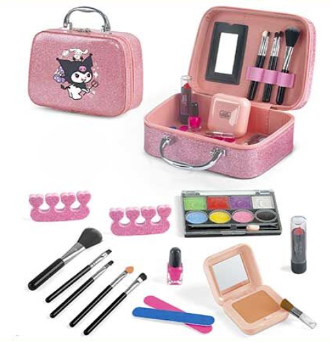 Дитяча декоративна косметка «Kuromi Make-Up» 2106 В у валізці, 15 предметів, від 3х років