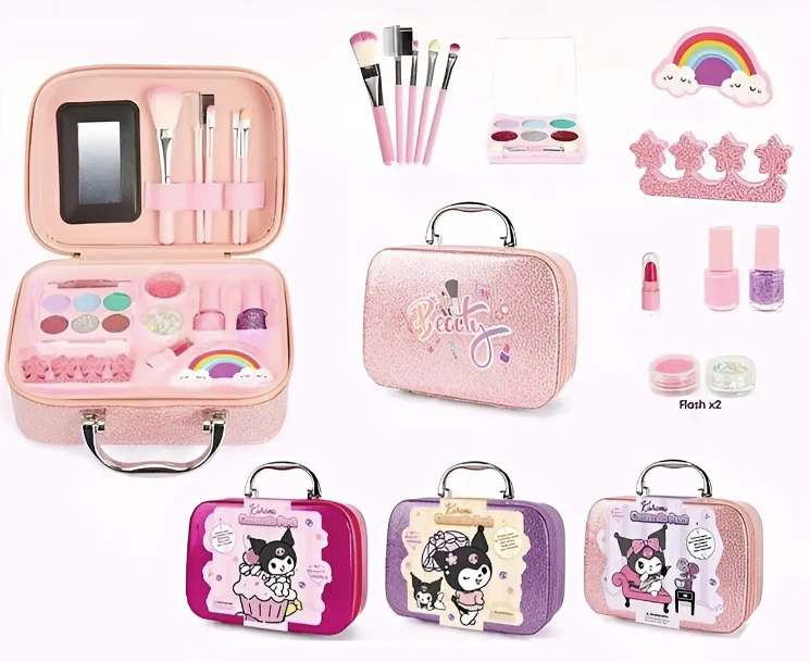 Дитяча декоративна косметка 3609 А у валізці, 14 предметів, від 5ти років
