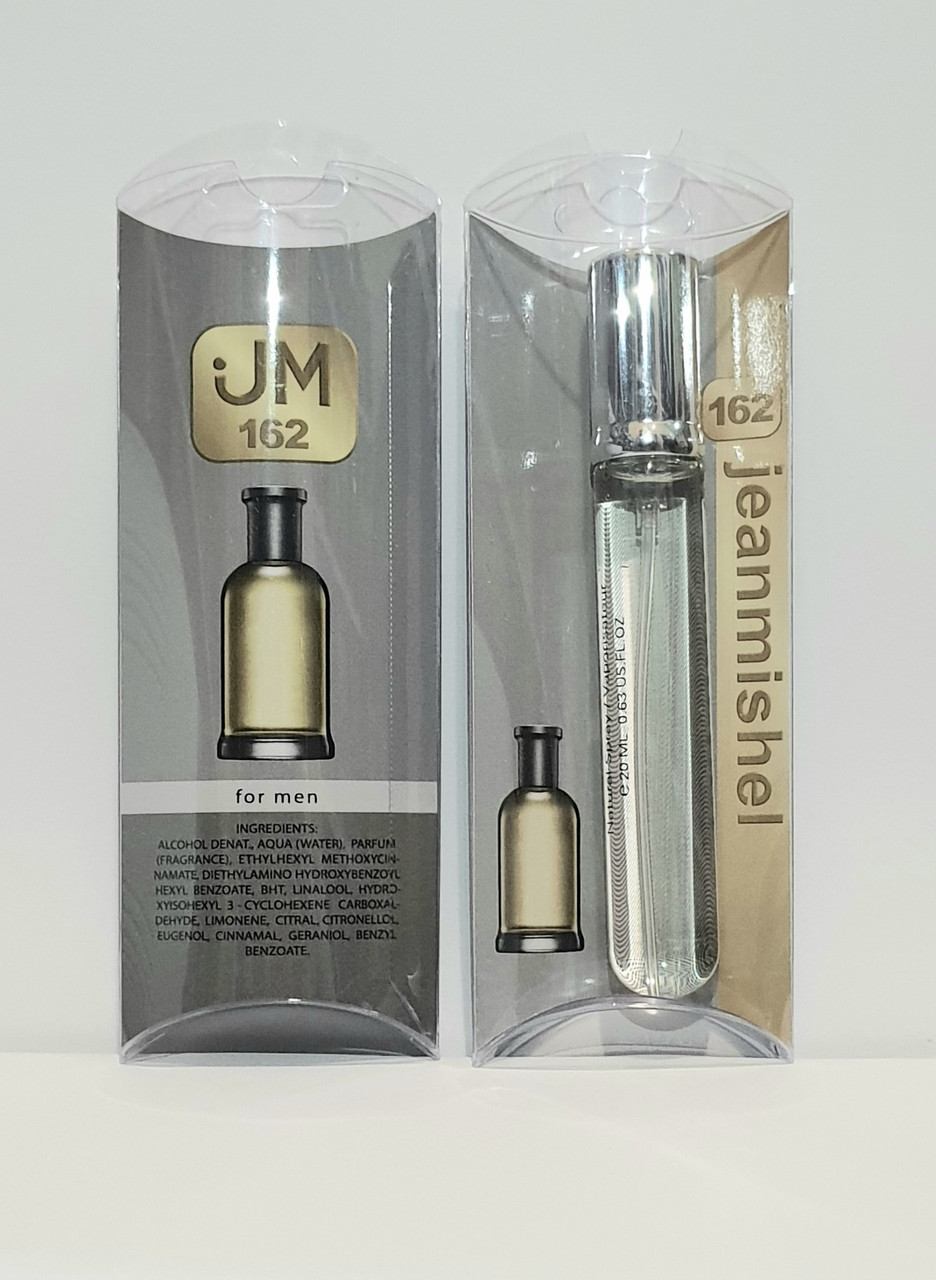 Парфуми ручка 20мл JeanMishel №162, аромат схожий на Hugo Boss Boss Bottled чоловічі, фото 1