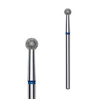 Фреза алмазна Staleks Expert шар синій (3,5 мм), для манікюру та педикюру