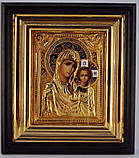 Ікона з позолотою Казанська Божа Мати, фото 4