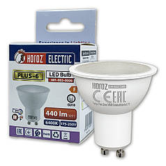 LED лампа Horoz PLUS-6 6W GU10 6400K 001-002-0006-011