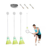 Тренажер для бадминтона для одного игрока, Автоматический тренажер для самостоятельного обучения бадминтону