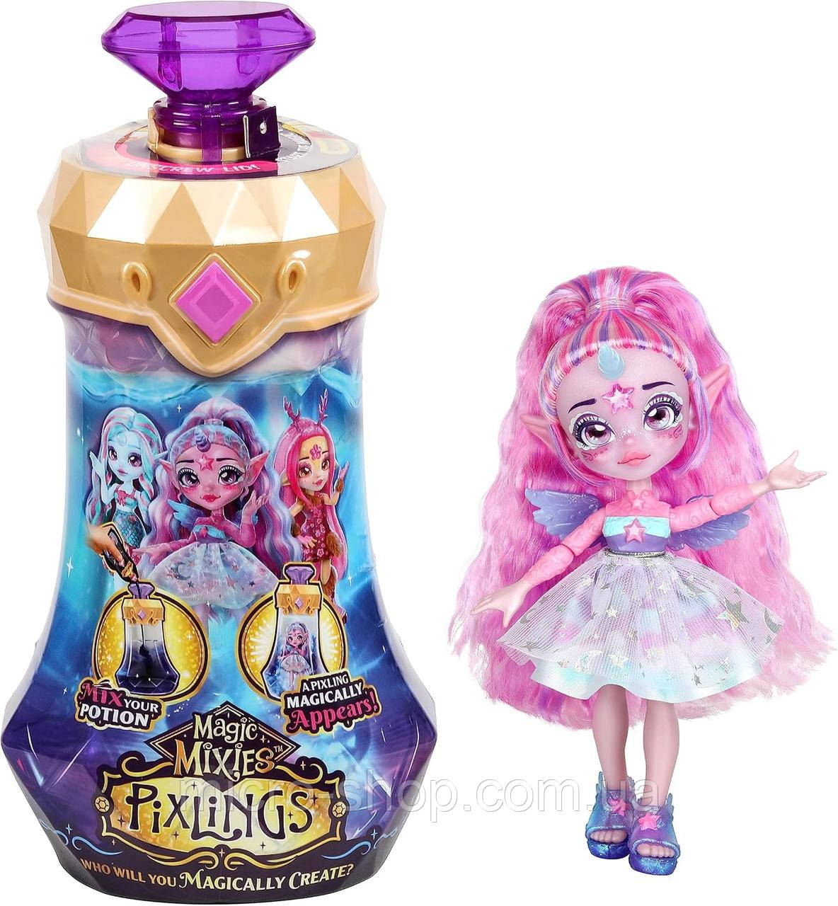 Лялька сюрприз Пікслінг Єдиноріг Юніа Magic Mixies Pixlings. Unia The Unicorn Pixling