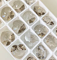 Хрустальні підвіски серце Preciosa (Чехія) 18 мм, Crystal Velvet