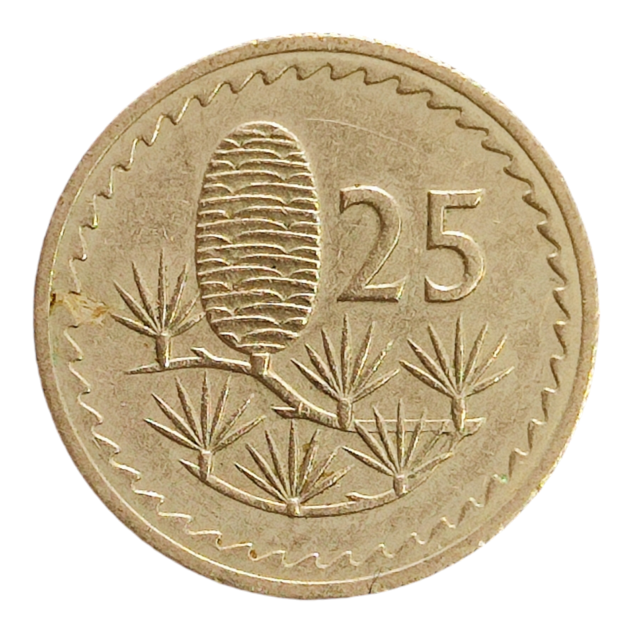 Кіпр 25 міль, 1963
