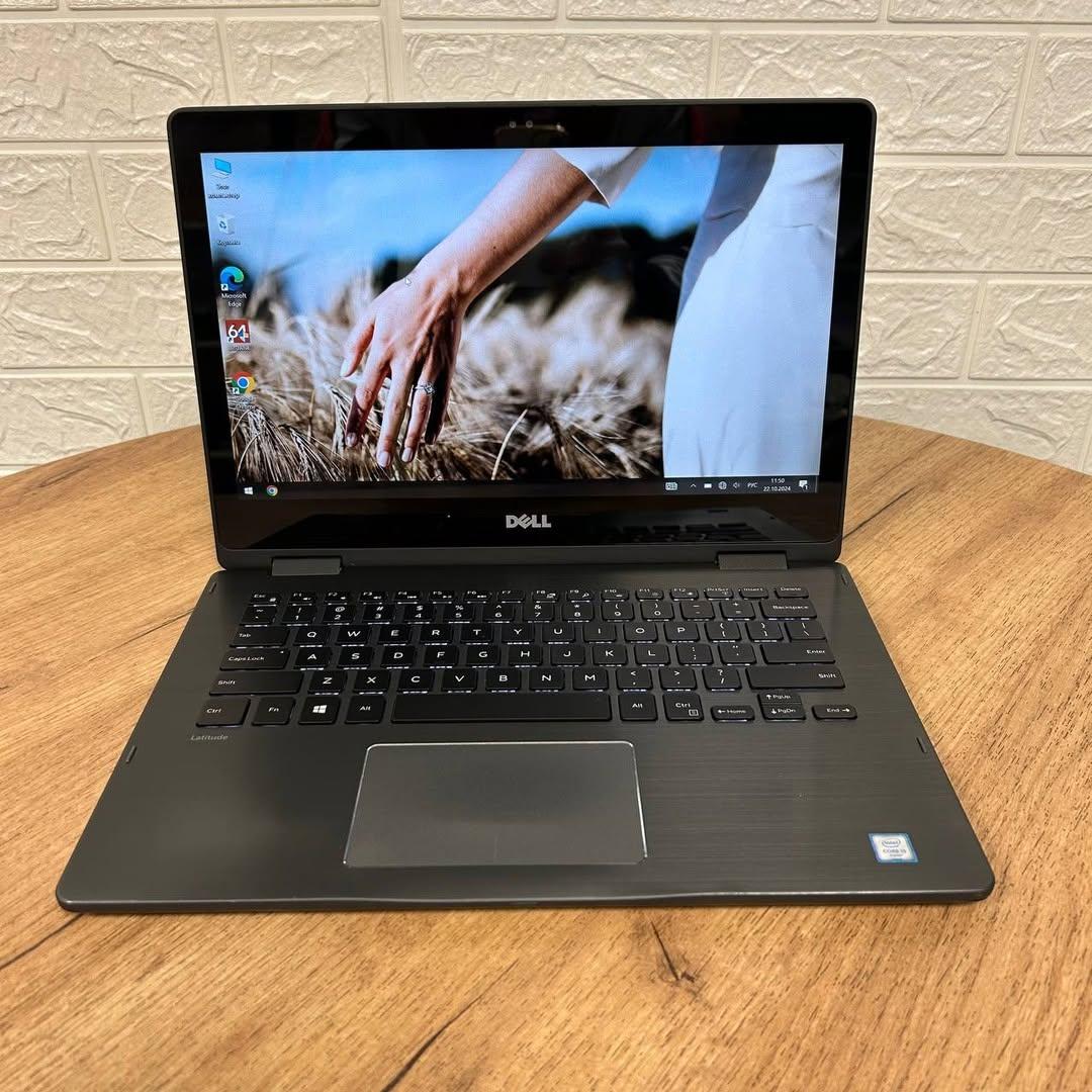 Ноутбук Трансформер Сенсорний DELL Latitude IPS 13.3" \ Core I5\ Intel HD \ DDR4 8GB \ SSD 256GB Б\у ГАРАНТІЯ