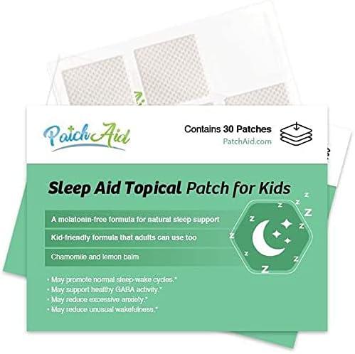 Patch Aid Sleep Aid Topical for Kids Melatonin-Free / Патчі для сну для дітей без мелатоніну 30 шт.