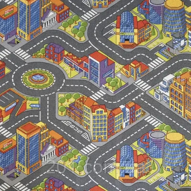 Ковролін дитячий AW Big City 97 - ширина 2 і 3 і 4 і 5 метрів, фото 1