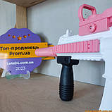 Ручка упор для водяної гвинтівки AR15 рукоять іграшкової рушниці М16 пістолетна ручка для гель балстера скін cs, фото 2