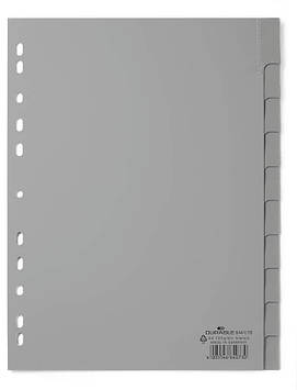 Розділювачі сторінок пластикові формату A4 10 шт Durable Німеччина