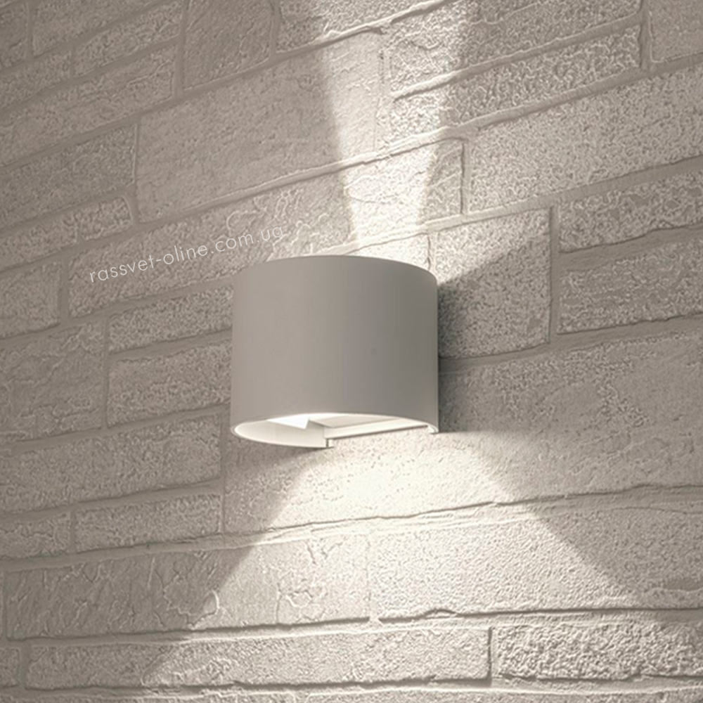 Світильник світлодіодний Feron DH013 LED 2*3W 4000K 450Lm IP54 білий (настінне бра), фото 1