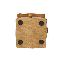 Кавовий набір A3 для приготування кави ручна кавомолка+чашка з блюдцем+ложка+банка для кави, фото 3