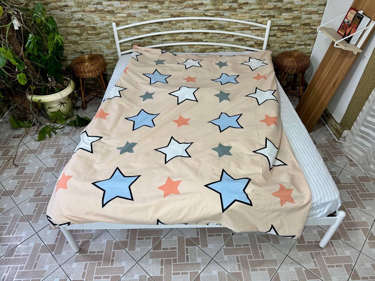 Євро підковдра (Бязь) "Зірочки" 200х220 см, фото 1