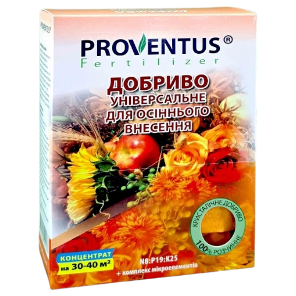 Добриво Proventus універсальне для осіннього внесення 300г 1/9/54шт комплексне мінеральне