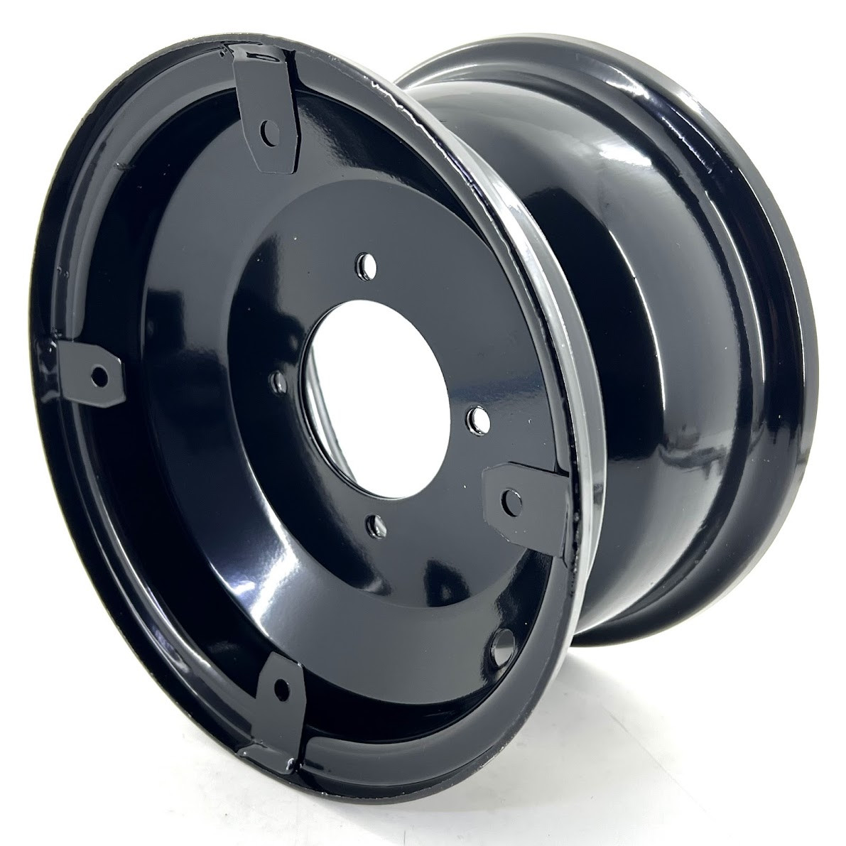 Диск колісний квадроцикл передній R8 4 болта 19х7-8 (4Х90) кріплення під накладку, фото 1