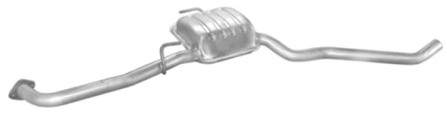 Резонатор Opel Omega B 99-03 Polmostrow середній правий (SDN 2.5/3.2/3.0) O=50, фото 1