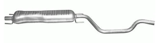 Резонатор Opel Meriva 03-10 Polmostrow середній (1.8), фото 1