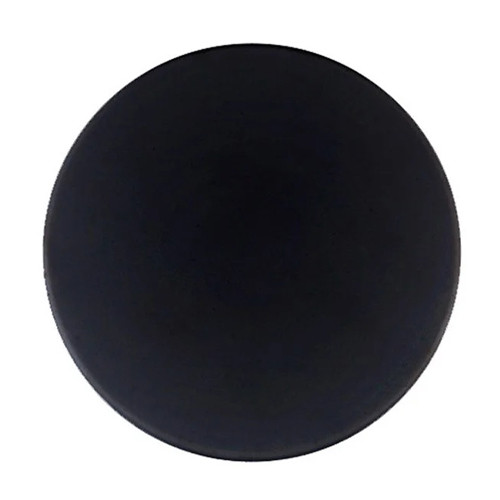 Самоклейкий силіконовий стопор дверний 50мм круг, чорний, фото 1