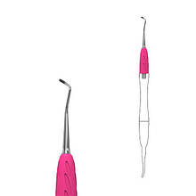 Робоча частина лопатки Staleks Pro Combo UNIQ 32 кюретка (загин управо) для манікюру та педикюру