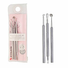 Косметологічний набір Staleks Beauty&Care 30 "Чиста шкіра" (Уно, шумівка на 19 отворів, двостороння петля)