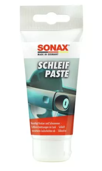 Шліф-паста для видалення подряпин (антицарапин) Sonax Abrasive Paste (Німеччина) 75 мл