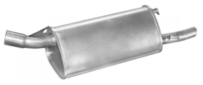 Глушник Opel Corsa B 93-00 Polmostrow задній HB VAN (1.2/1.5 D/1.7 D/1.4), фото 1