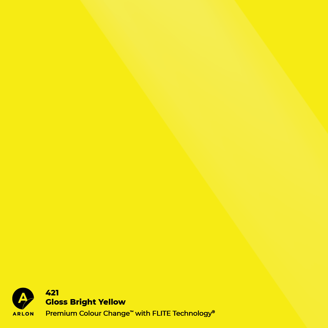 Глянцева плівка Arlon Gloss Bright Yellow 421