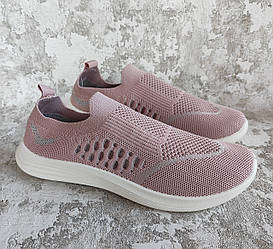 Мокасини жіночі  текстильні Крок гуртом