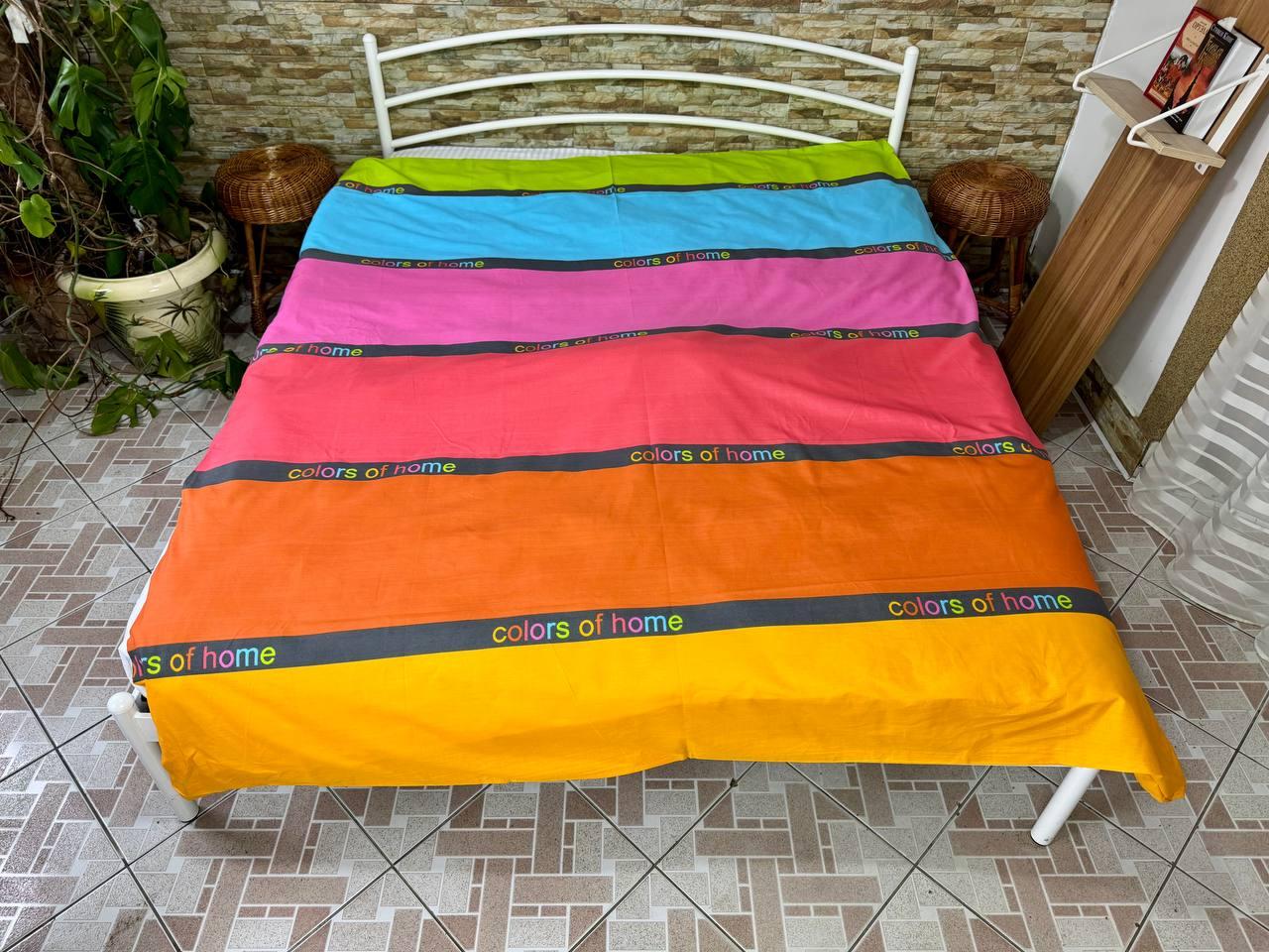 Двоспальна підковдра (Бязь) "Colors of home" 180х220 см, фото 1