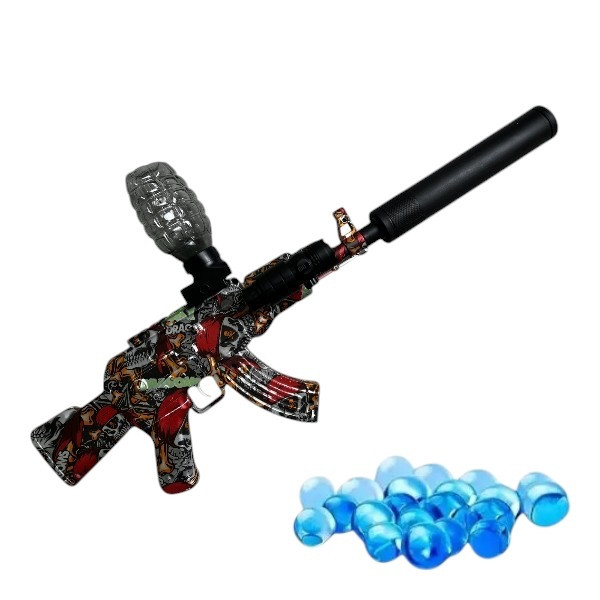 Автомат з орбізами, USB зарядка Toys gun AK WH77 Пірат, фото 1