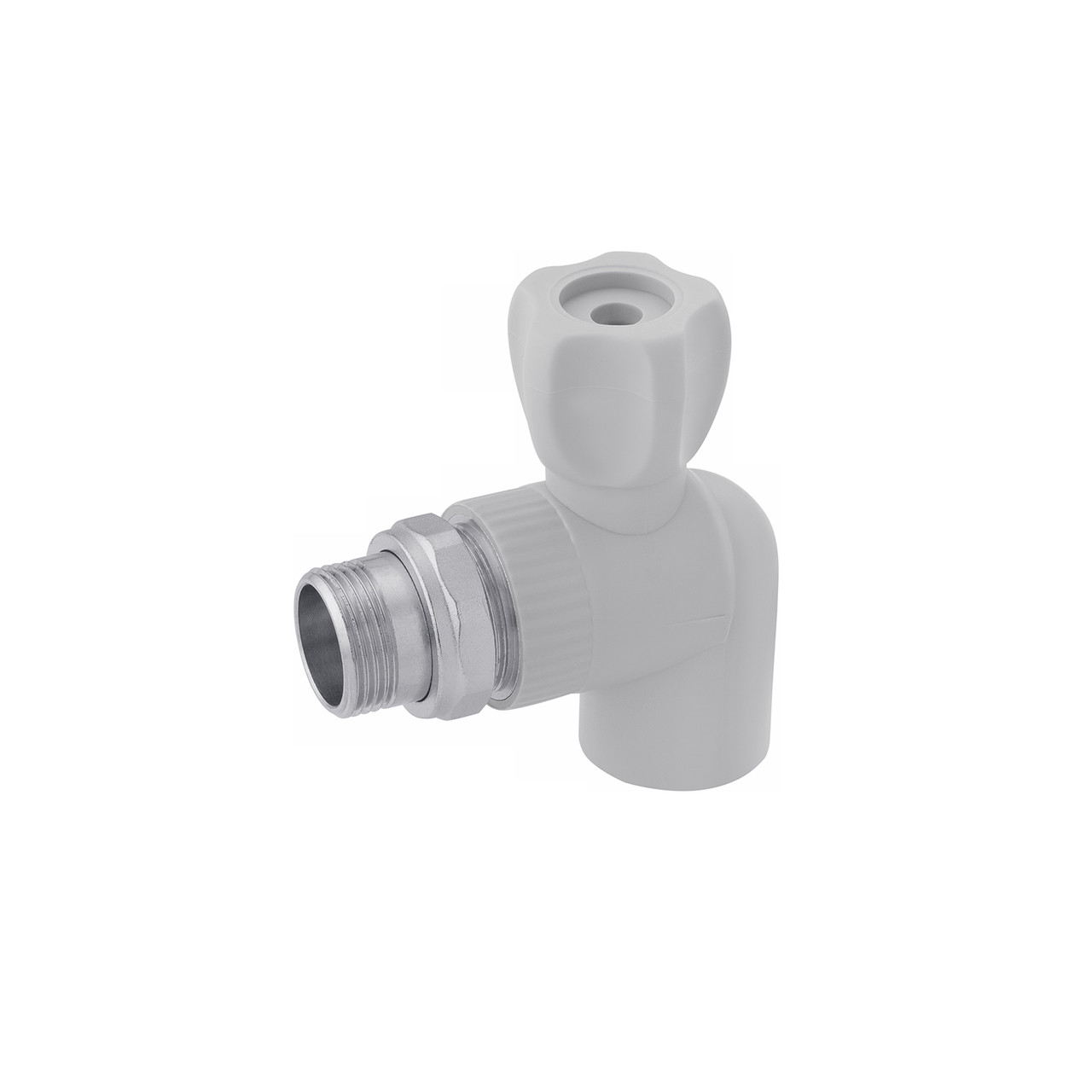 Кран радіаторний кутовий PPR Rozma 25х3/4"