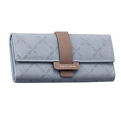 Жіночий гаманець Prettyzys PT18-989 Blue клатч із пряжкою повсякденний