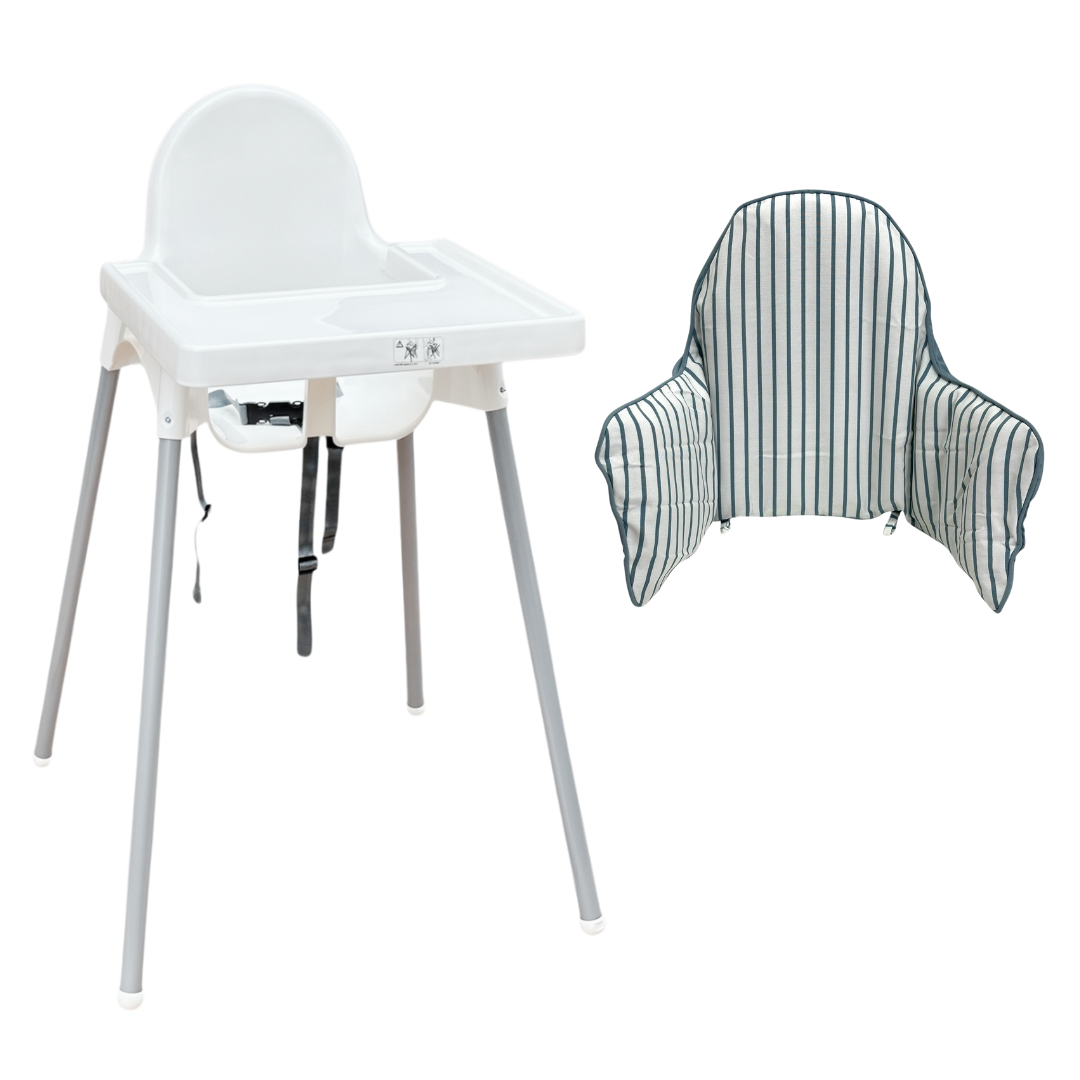 IKEA ANTILOP. Стілець для годування IKEA зі стільницею + подушка з чохлом, фото 1