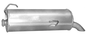 Глушник Peugeot 206 04-09 Polmostrow задній HB (1.4 D)