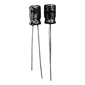 100uF 16V конденсатор електролітичний ( 105° ) 5*8 /HDF