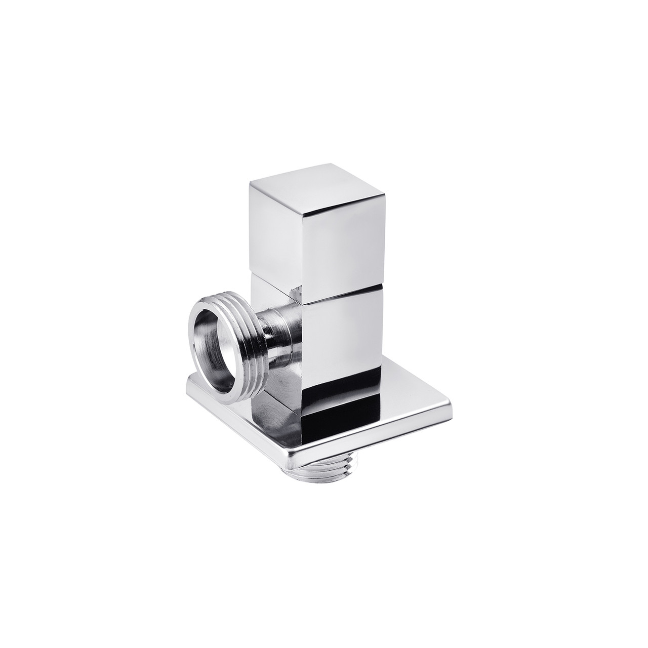 Кран приладовий для під'єднання Karro 1/2"х3/4" НН хромований KR-3122