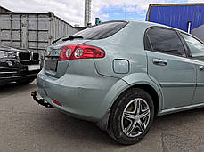 Фаркоп Chevrolet Lacetti H/B (Шевроле Лачеті хетчбек) без підрізу бампера, фото 4