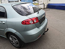 Фаркоп Chevrolet Lacetti H/B (Шевроле Лачеті хетчбек) без підрізу бампера, фото 5