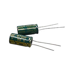 470uF 50V конденсатор електролітичний ( 105° ) 10*20 LOW ESR /CHONG