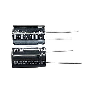 1000uF 63V конденсатор електролітичний ( 105° ) 16*25 VY /NICHICON