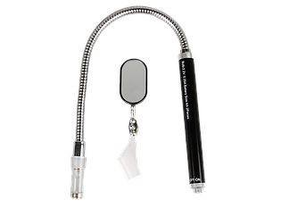Дзеркало телескопічне з підсвічуванням та магнітом KING TONY 9TQ02
