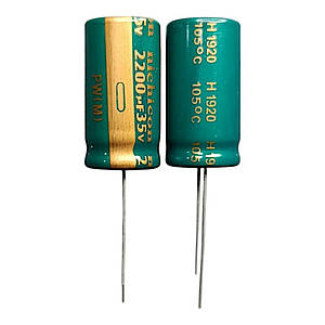 2200uF 35V конденсатор електролітичний ( 105° ) 13*25 PW /NICHICON