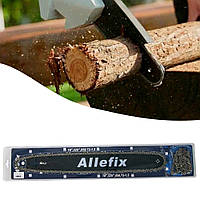 Ланцюг на міні пилу Allefix 18" 72 вузлів, шина та ланцюг на електропилу 18",325",058,74-1,5, ланцюг на пилу