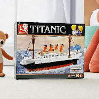 Конструктор Sluban «Корабель Титанік» 194 деталі M38-B0576, фото 3