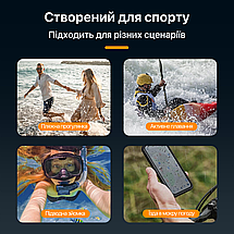 Водонепроникний чохол для iPhone 16 Pro Telesin P4-WTP-04 з MagSafe, фото 6