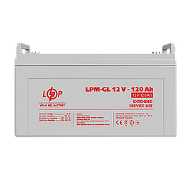 Акумулятор гелевий LPM-GL 12V - 120 Ah
