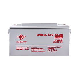 Акумулятор гелевий LPM-GL 12V - 65 Ah