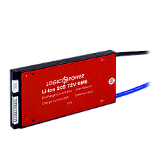 BMS плата Li-ion 72V 20S Dis 40A Ch 20A, фото 2